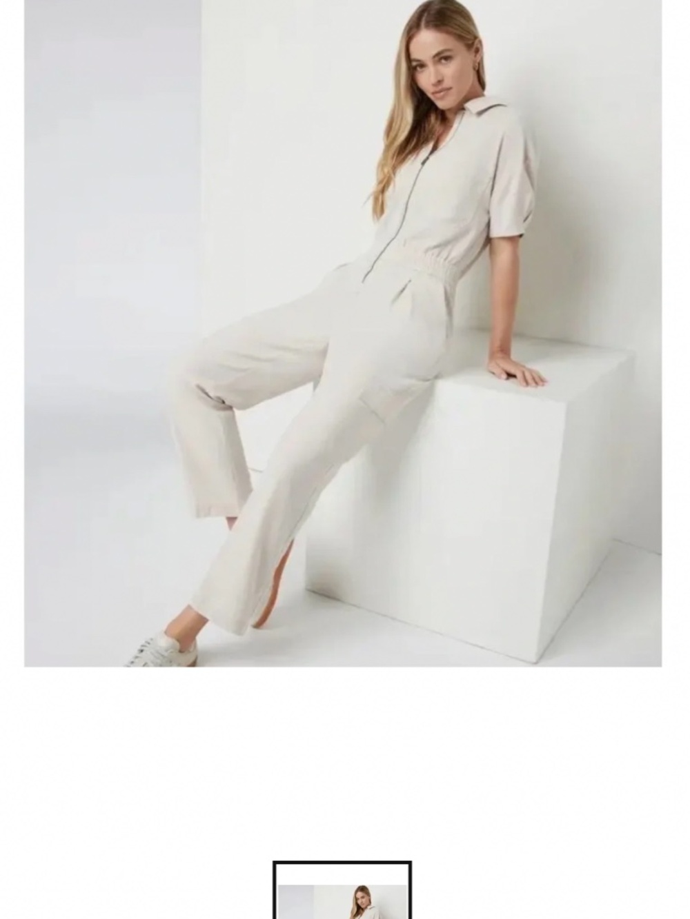 Viori Short Sleeve Coastline Jumpsuit xs